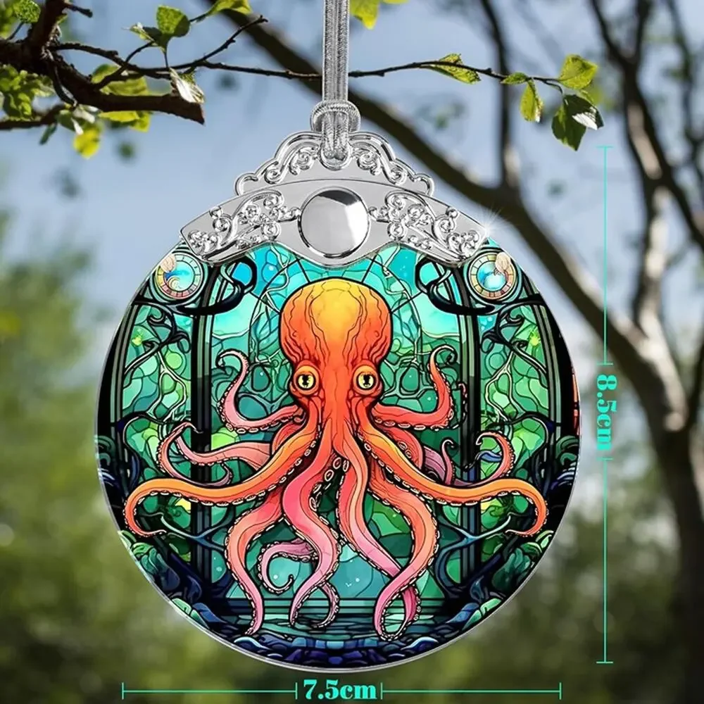 Ornament Sun Catcher Octopus 